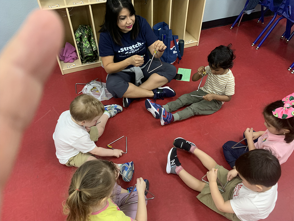 Montessori learning through experiences and senses